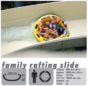 Водная горка «Family Rafting Slide»